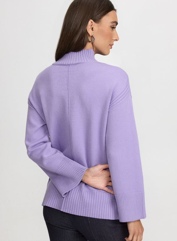 Laura Mock Neck Sweater