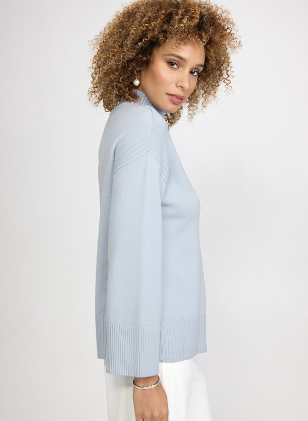 Laura Mock Neck Sweater