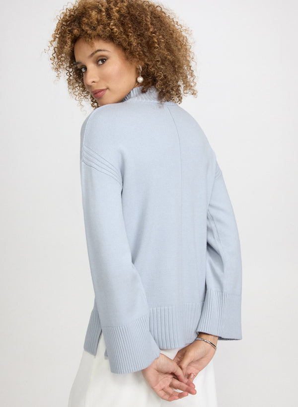 Laura Mock Neck Sweater
