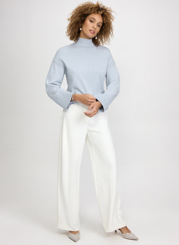 Laura Mock Neck Sweater