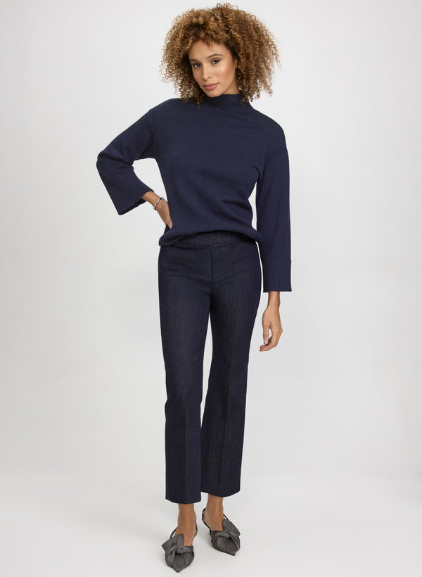 Laura Mock Neck Sweater