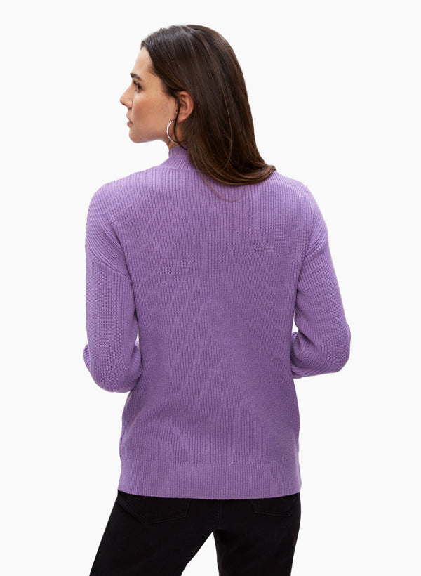 Laura Mock Neck Sweater