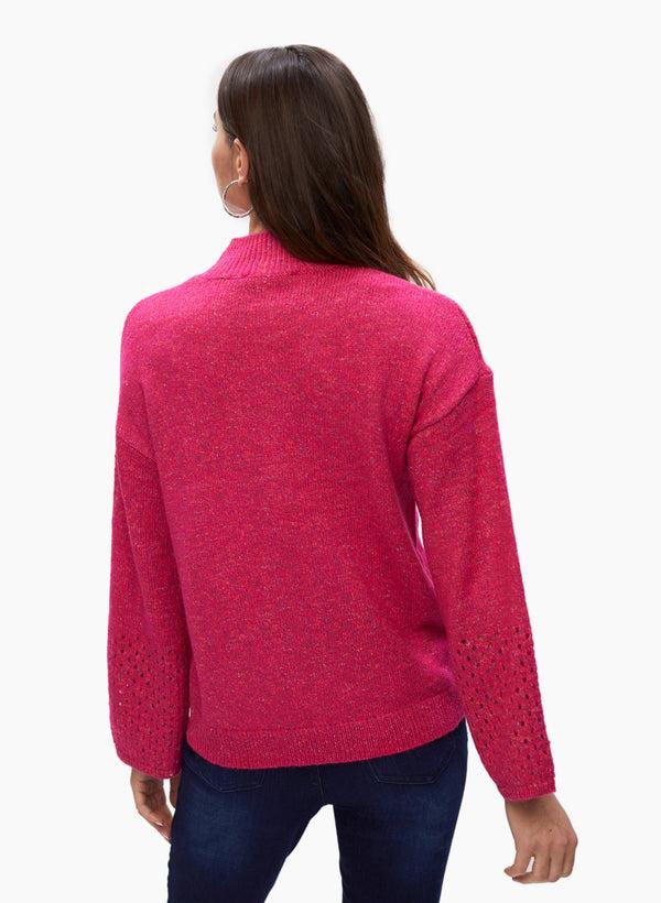 Laura Mock Neck Sweater