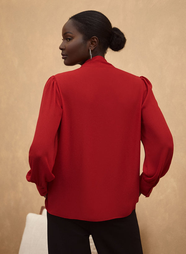 Laura Neck Tie Detail Blouse