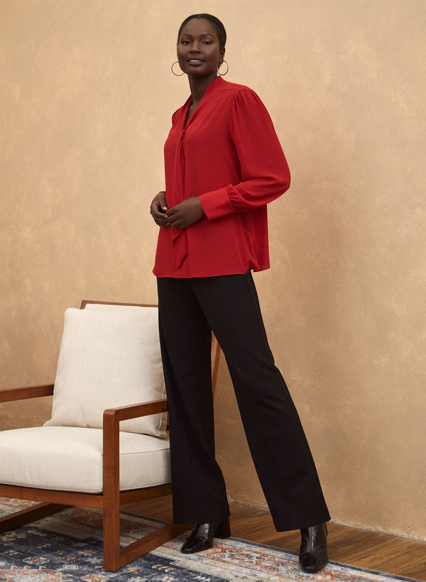 Laura Neck Tie Detail Blouse