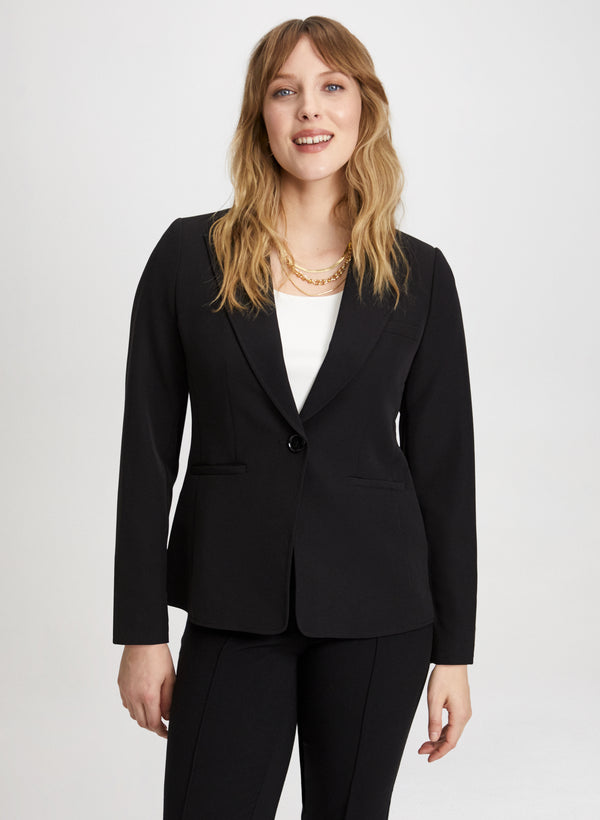 laura Notched Collar Blazer
