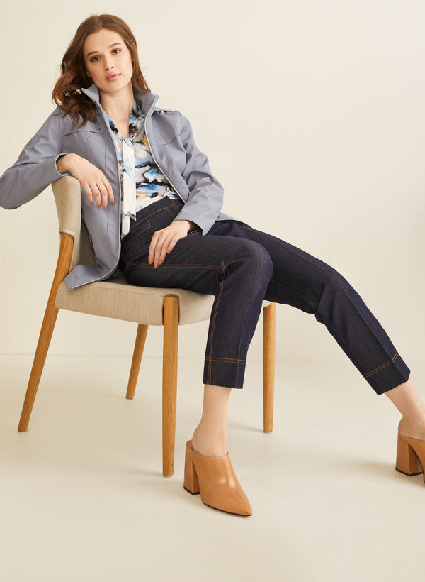 Laura Novelti - Hooded A-Line Coat