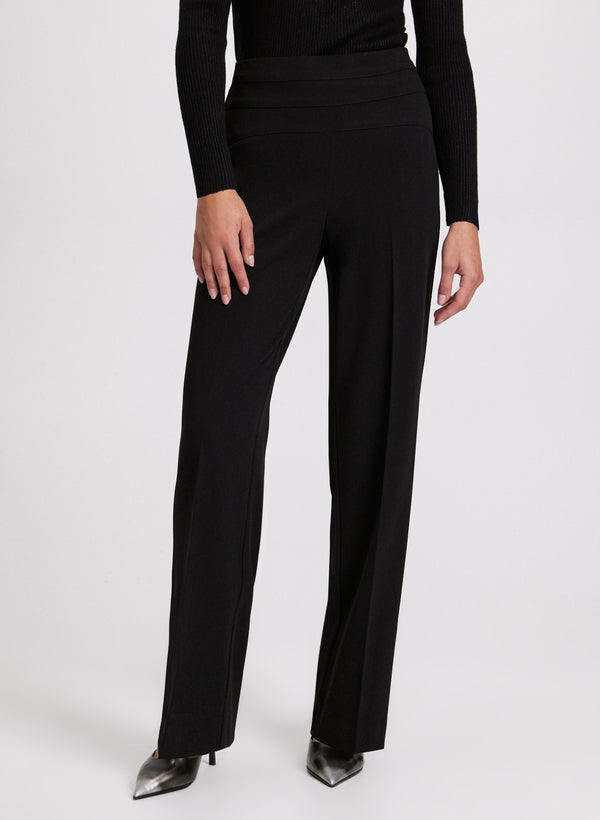 laura Olivia Knit Wide-Leg Pants