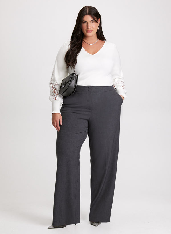 Laura Olivia Wide-Leg Pants – Regular
