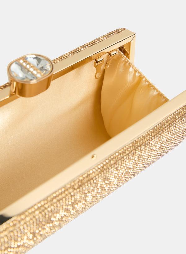 Laura Ombre Crystal Clutch