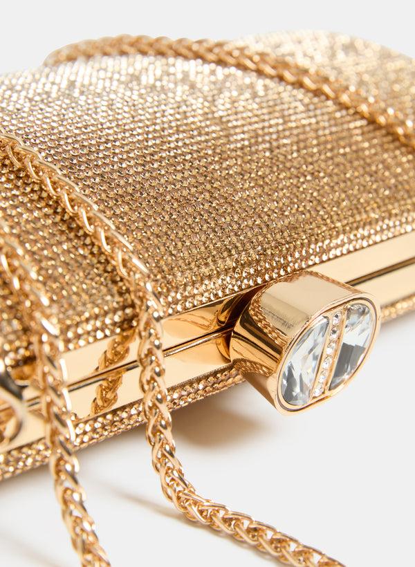 Laura Ombre Crystal Clutch