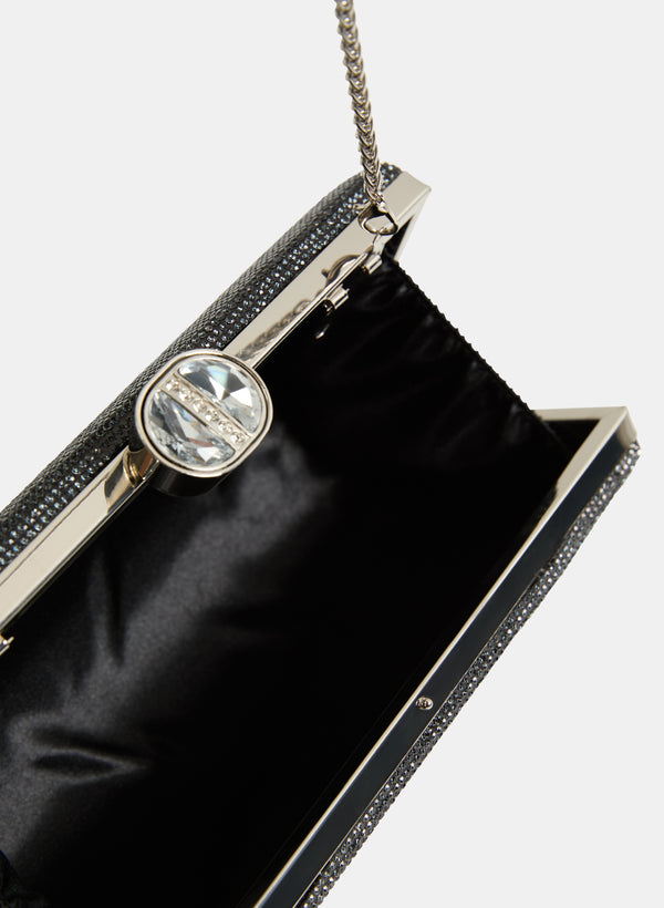 Laura Ombre Crystal Clutch