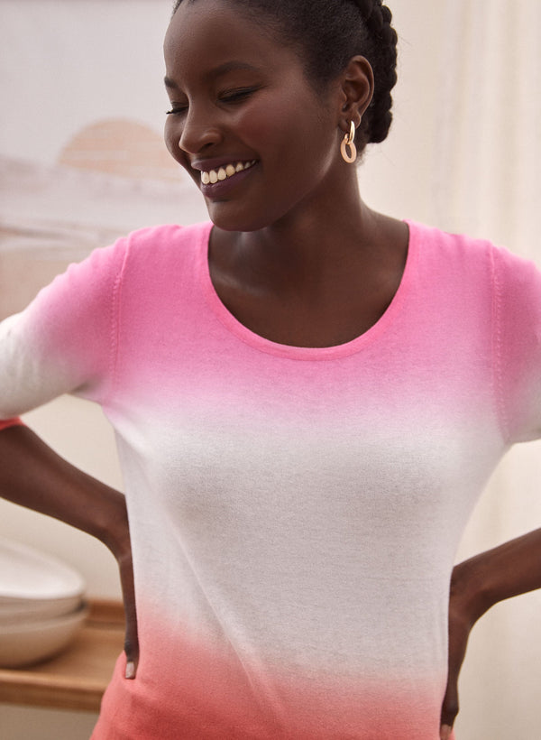 Laura Ombré Dip Dye Sweater