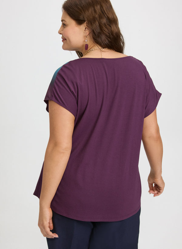 Laura Ombre Satin Top