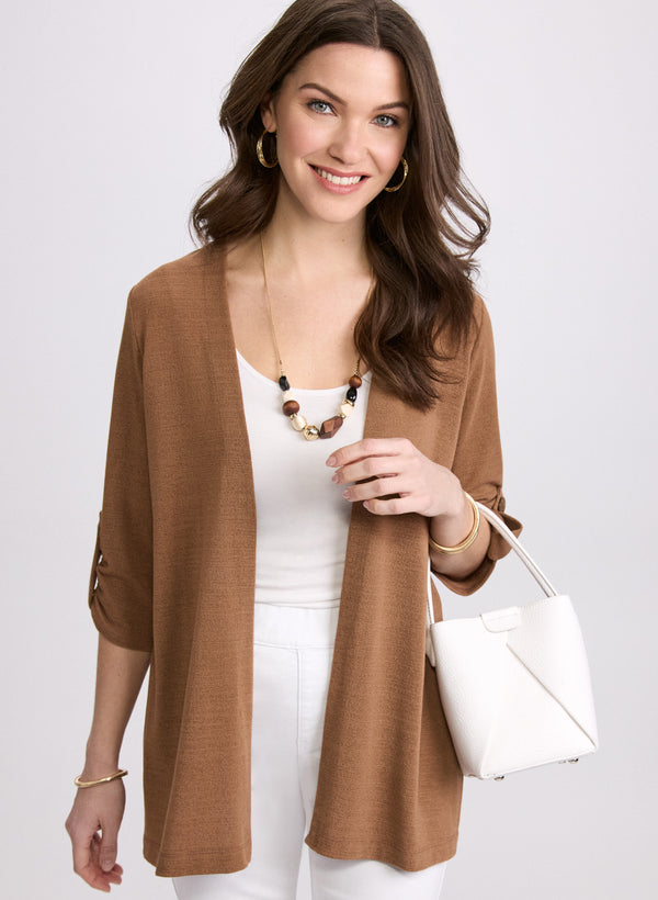 laura Open Front Cardigan