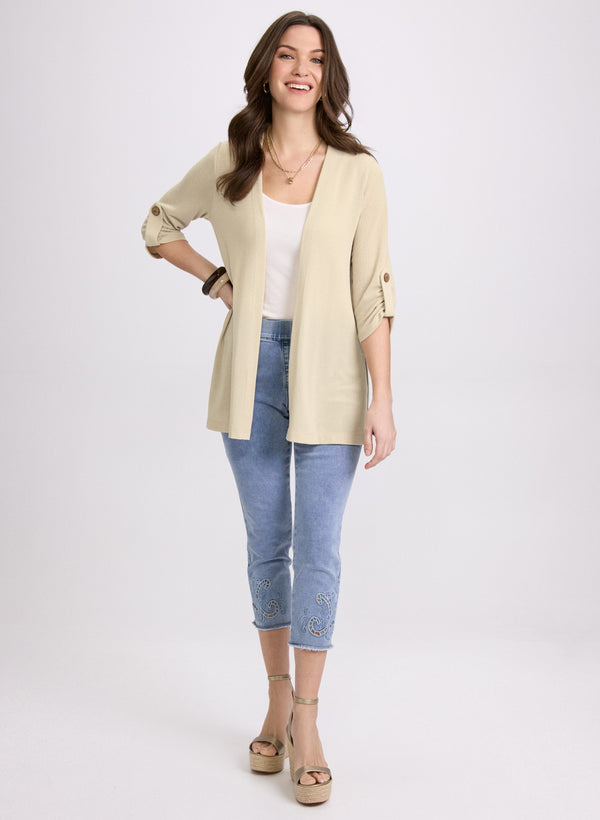 Laura Open Front Cardigan
