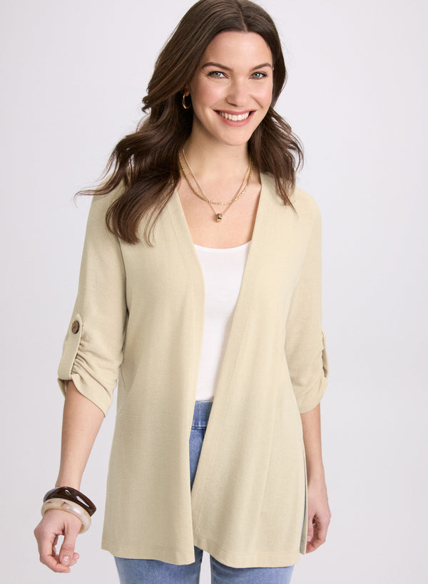 laura Open Front Cardigan