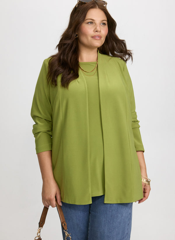 Laura Open Front Jacket