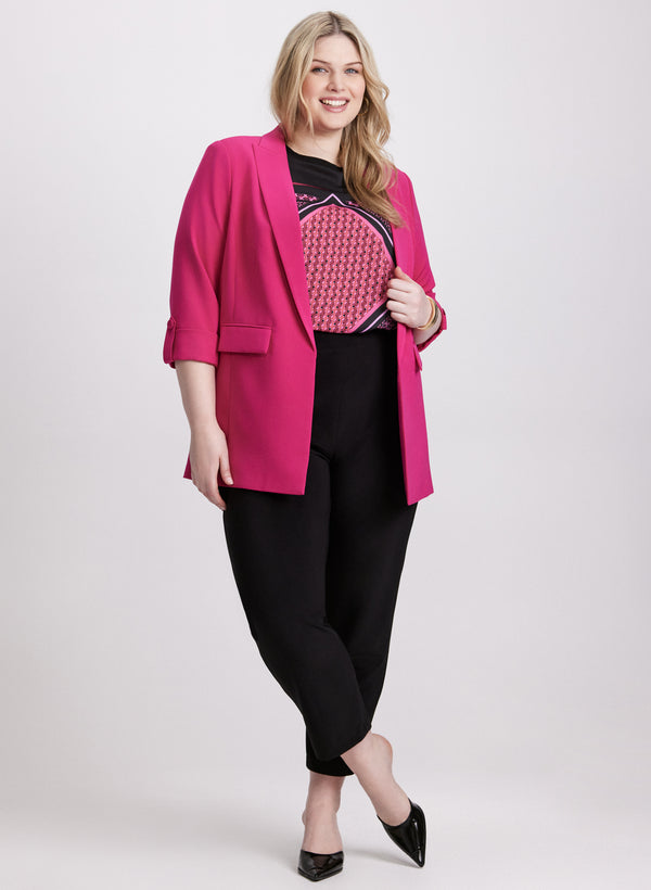 Laura Open-Front Longline Blazer