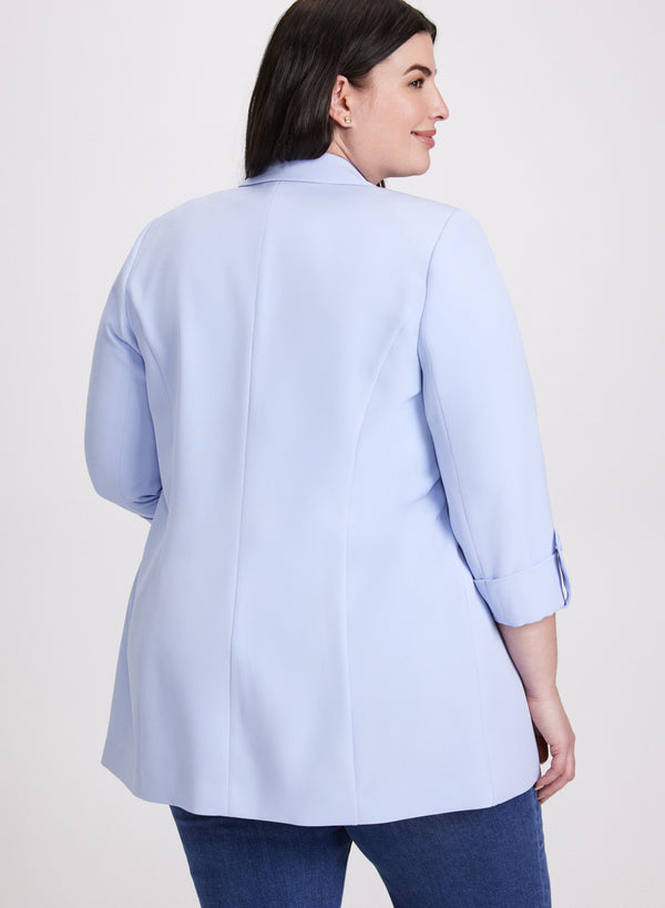 Laura Open-Front Longline Blazer