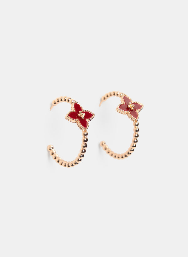 laura Open Hoop Earrings