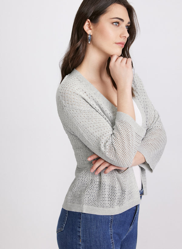 Laura Open Knit Cardigan