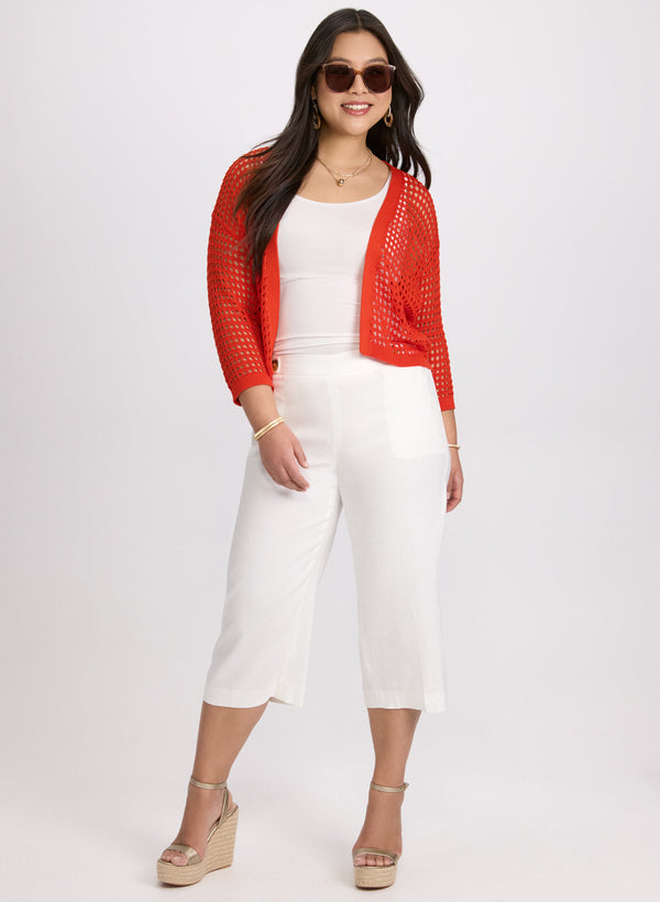 Laura Open Knit Cardigan