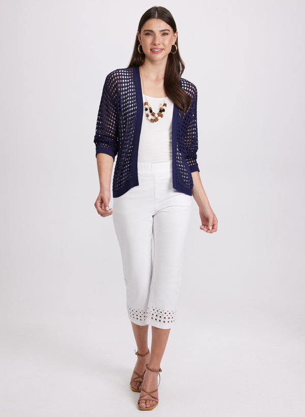 Laura Open Knit Cardigan
