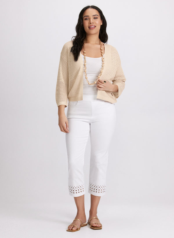 Laura Open Knit Cardigan