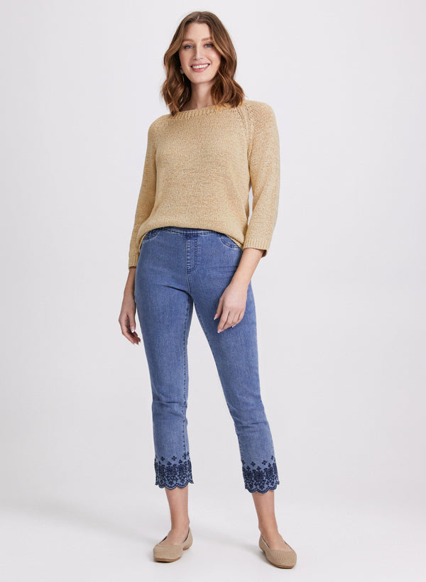 Laura Open Knit Sweater