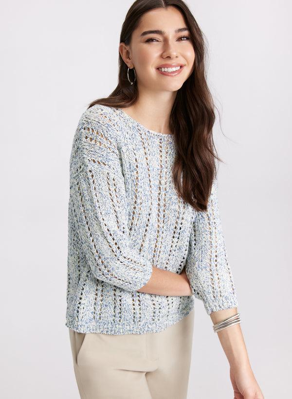 Laura Open Knit Sweater