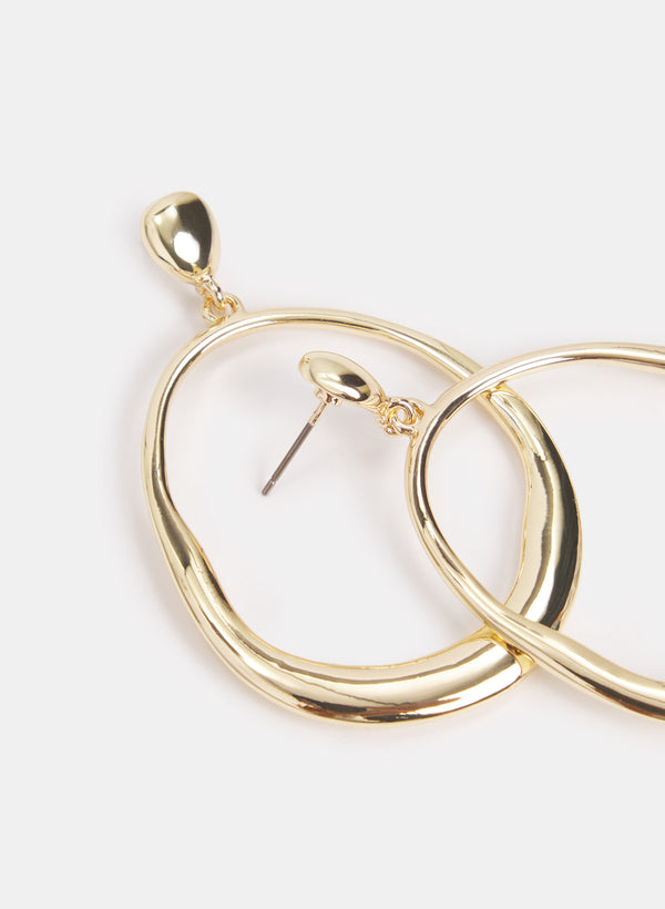 Laura Open Misshaped Earrings