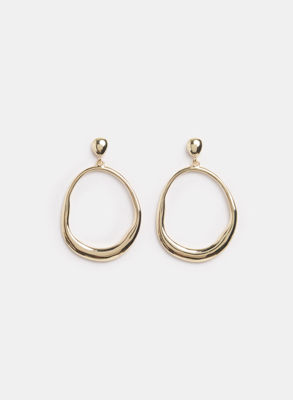 laura Open Misshaped Earrings