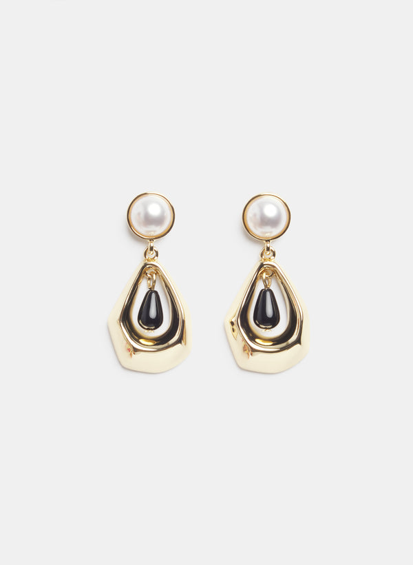 Laura Open Teardrop Earrings