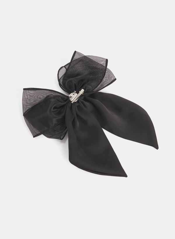 Laura Organza Bow Brooch