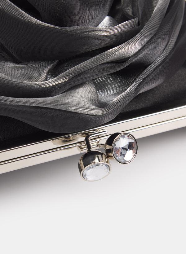 Laura Organza Flower Clutch