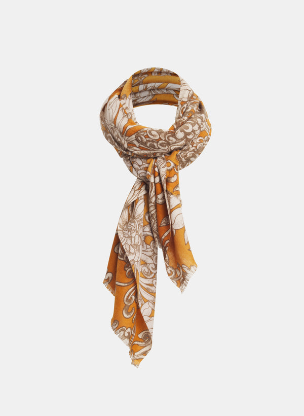laura Ornate Floral Scarf