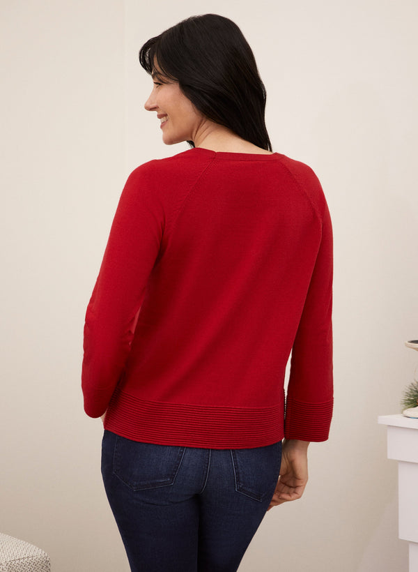 Laura Ottoman Stitch Detail Sweater