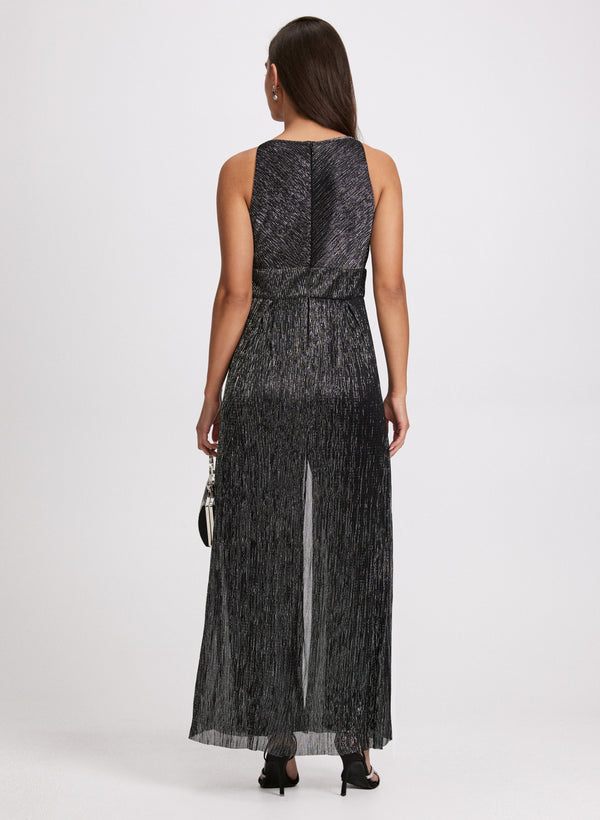 Laura Overlay Rhinestone Detail Jumpsuit