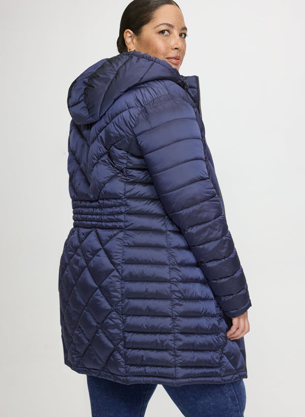 Laura Packable Quilted Coat