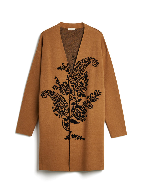 Laura Paisley Motif Cardigan