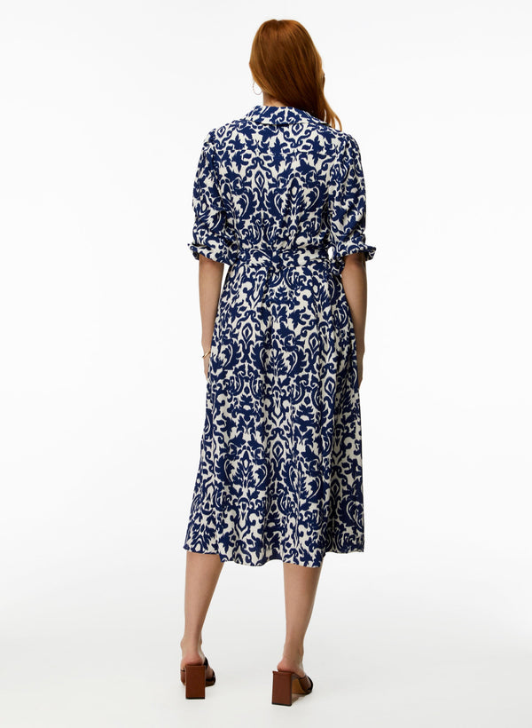 Laura Paisley Print Dress