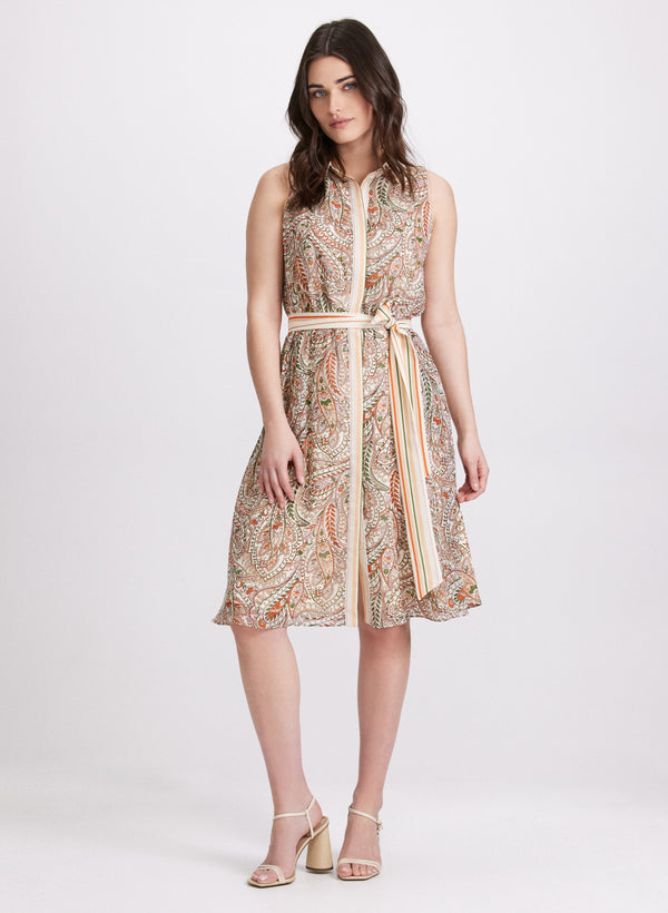 laura Paisley Shirt Dress