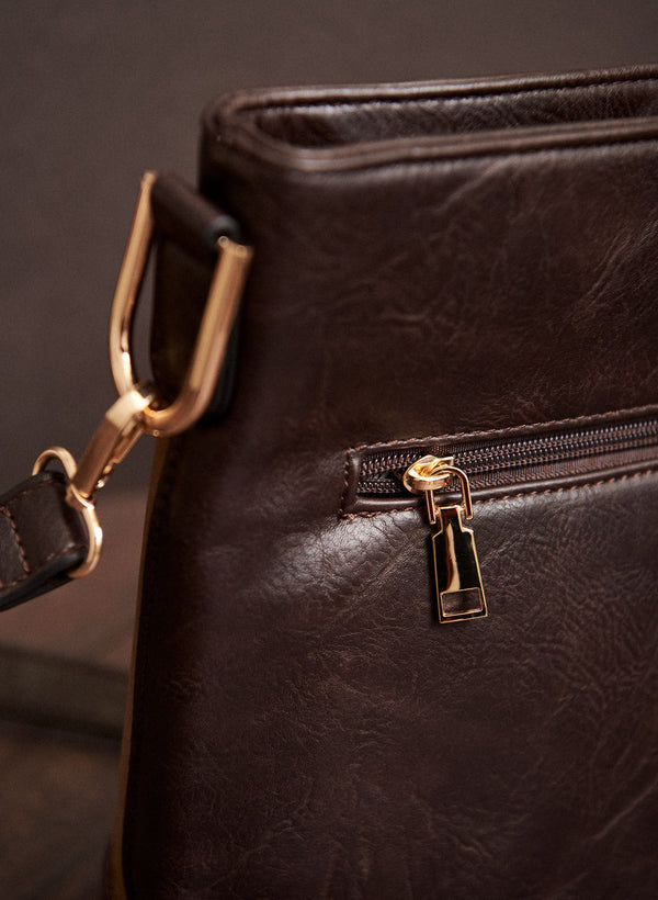 Laura Patchwork Bucket Bag