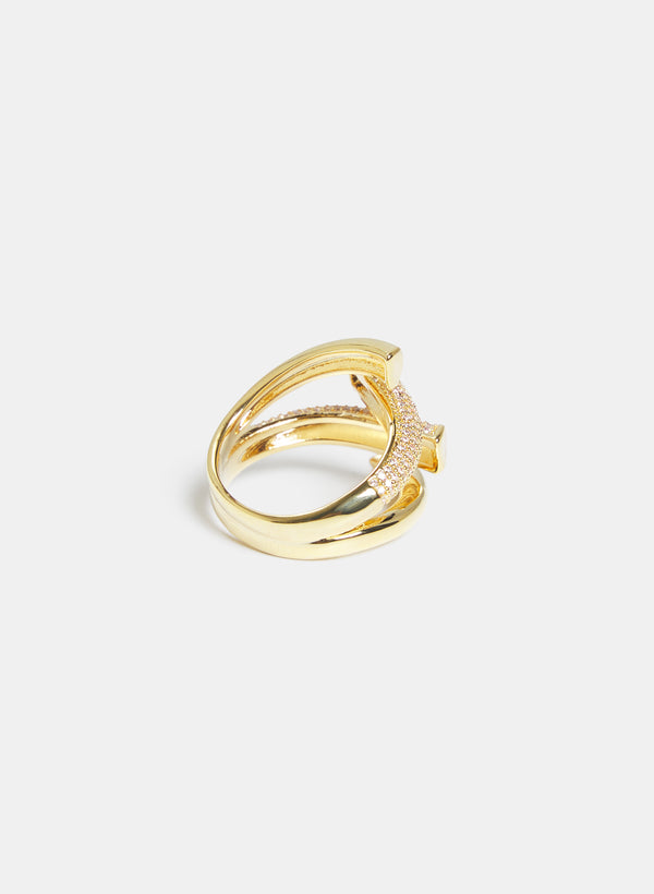 Laura Pavé Claw Ring
