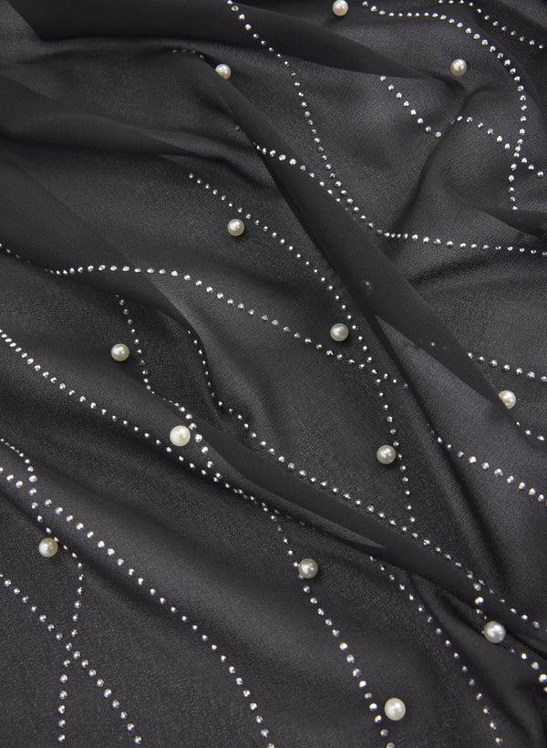 Laura Pearl Detail Scarf