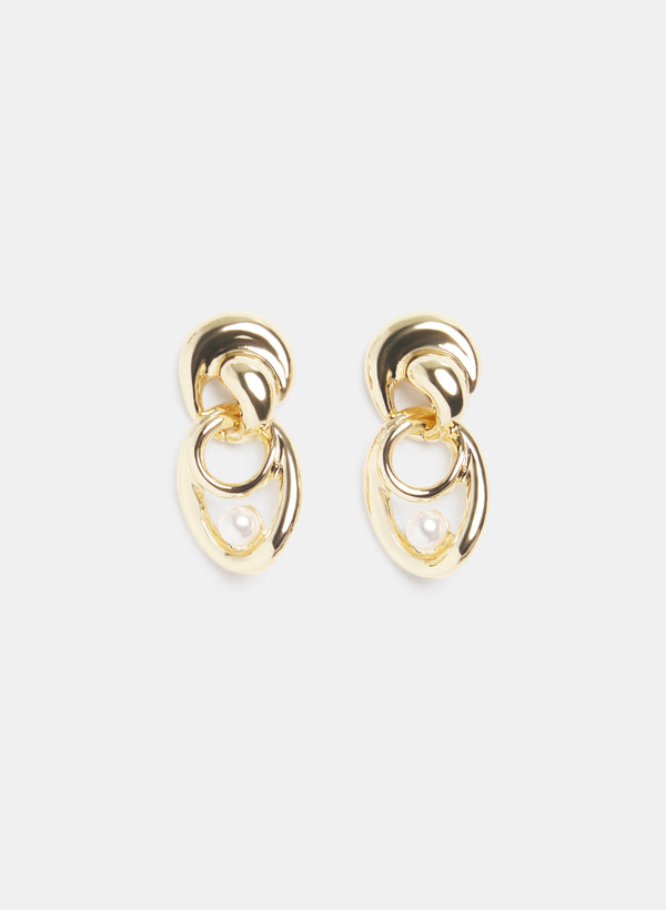 laura Pearl Drop Earrings