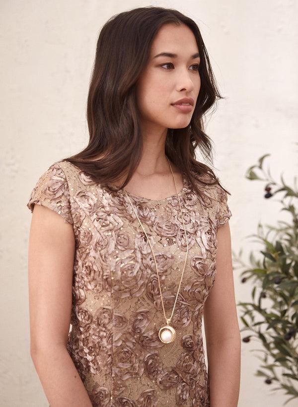 Laura Pearl Pendant Necklace