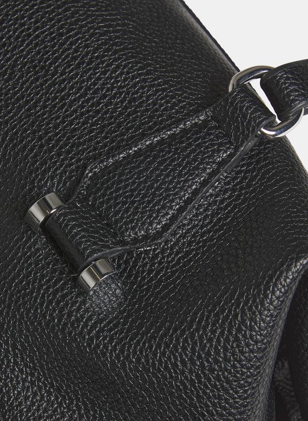 Laura Pebble Grain Handbag