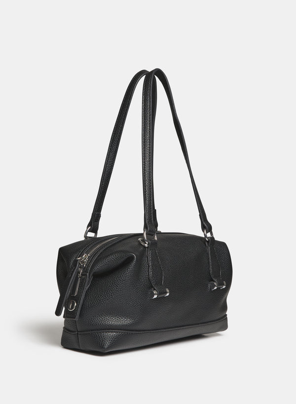 Laura Pebble Grain Handbag